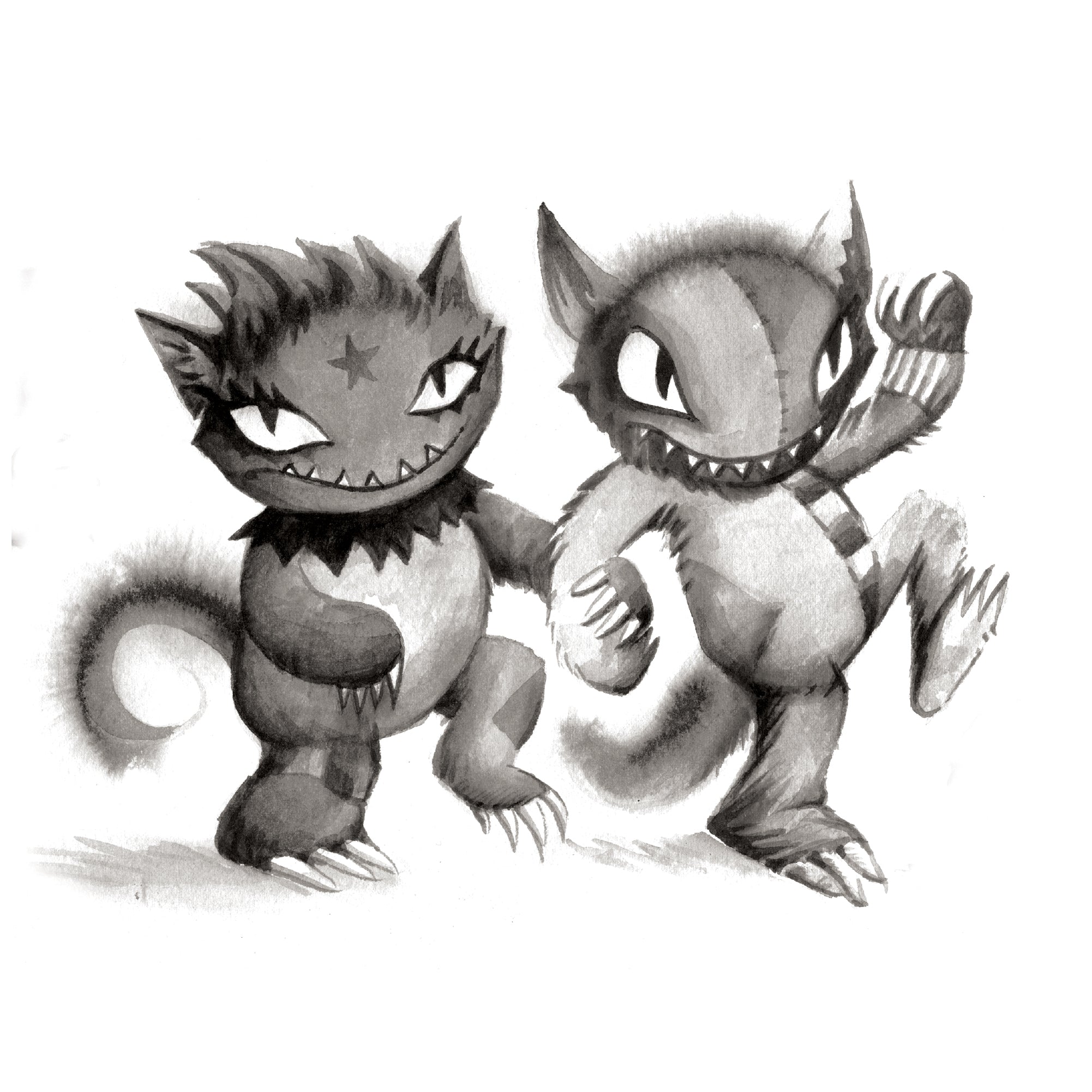 Wild Things Emily the Strange 8x20 Art Print