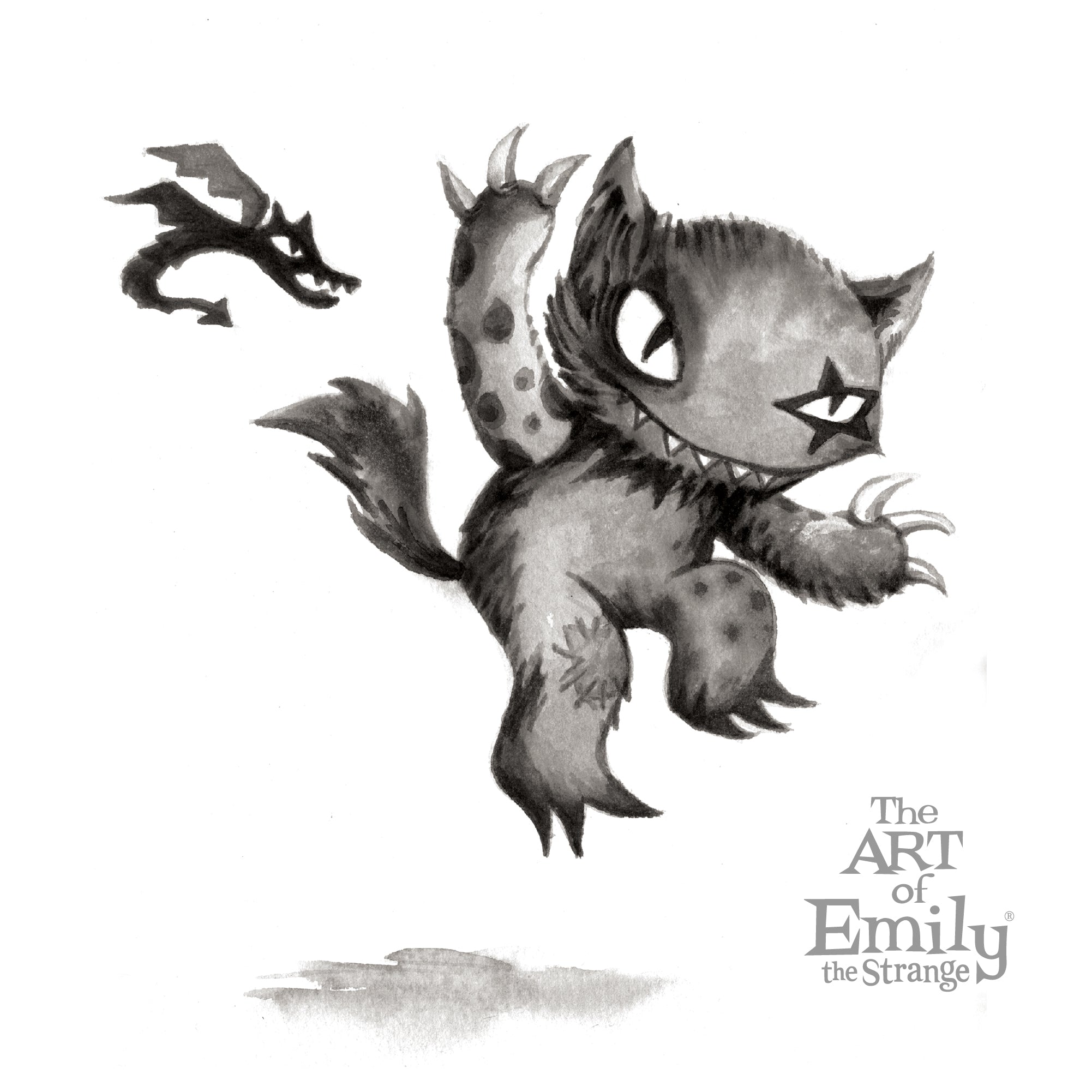 Wild Things Emily the Strange 8x20 Art Print