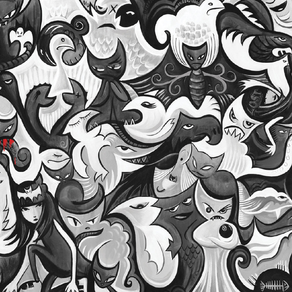 Stranger X Stranger 13x19 Emily The Strange Oversize Art