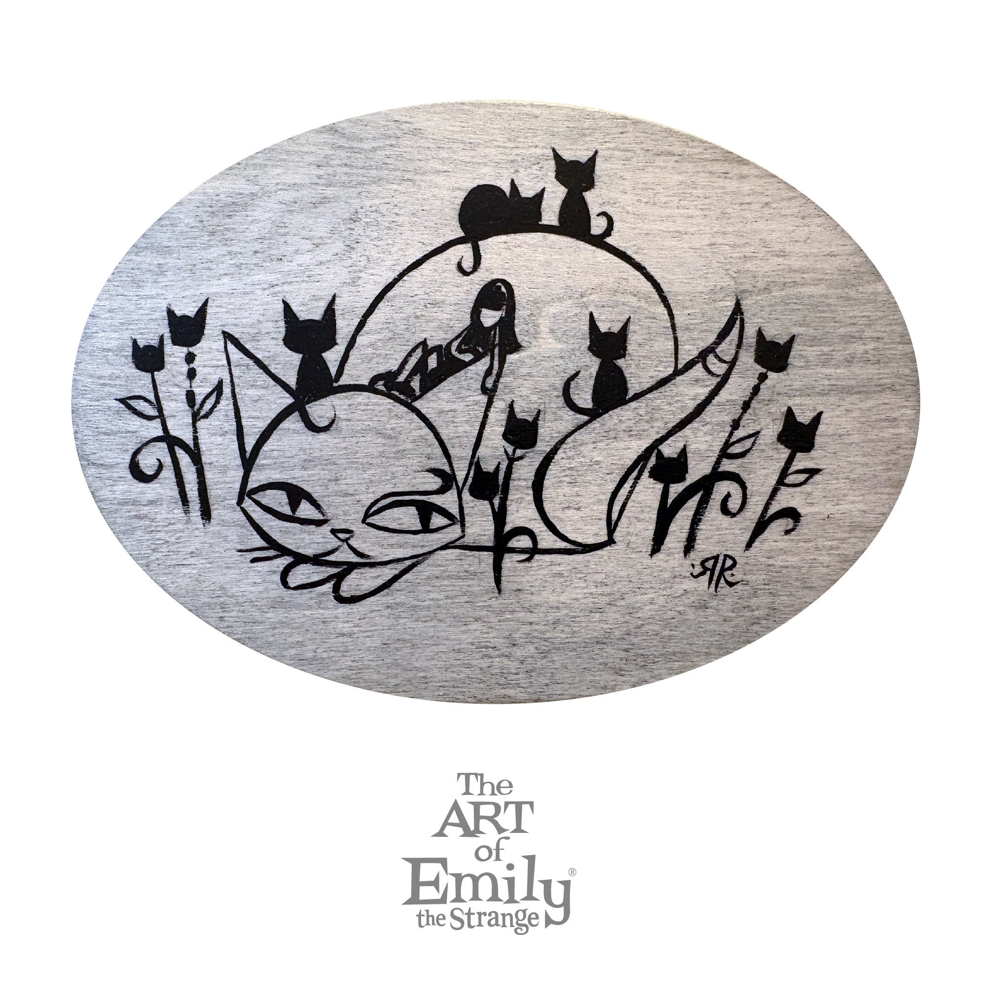 Kickin It In The Weeds Original Painting On Wood