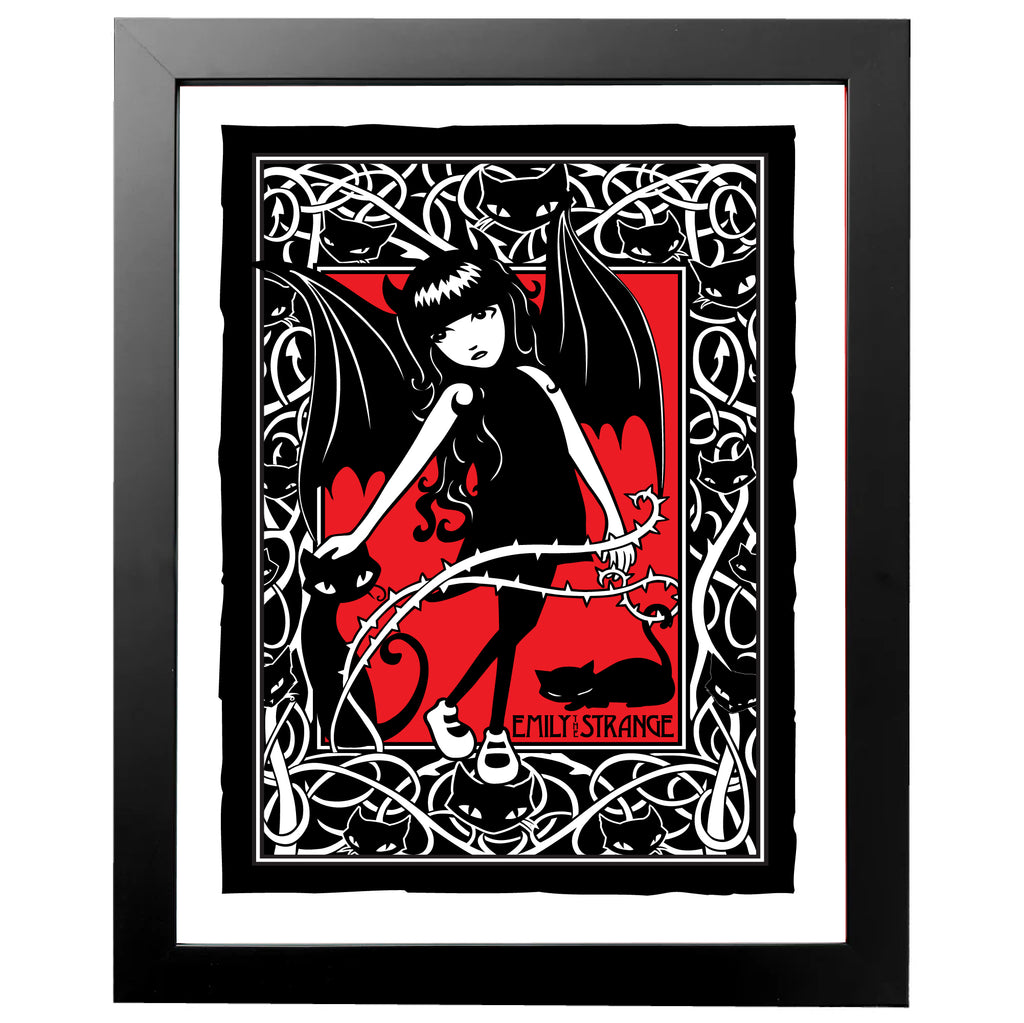 Nightwalker Emily The Strange Art Print Framed or Unframed