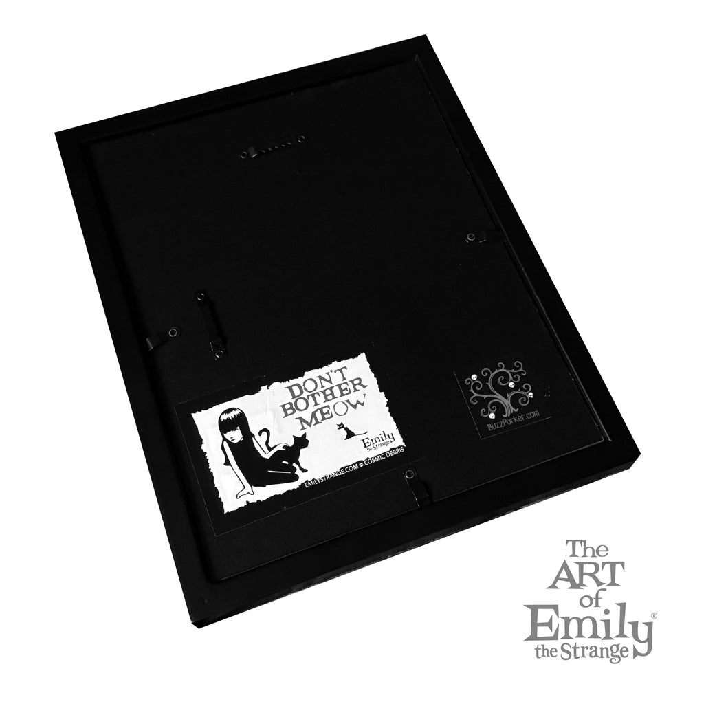 Raining Cats Emily the Strange Original Ink Drawing