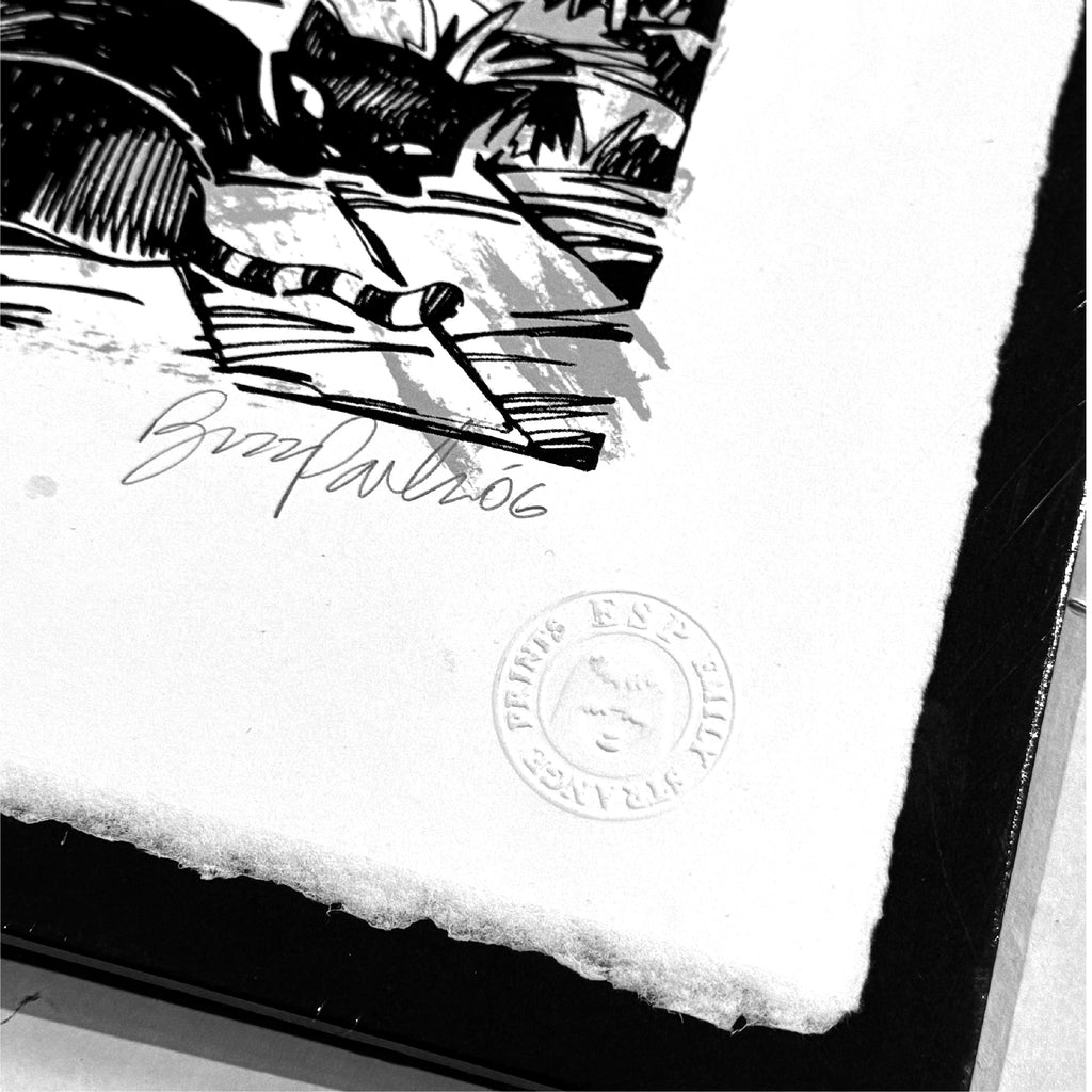 Emgraven 13th Anniversary Serigraph Emily the Strange RARE Art Print