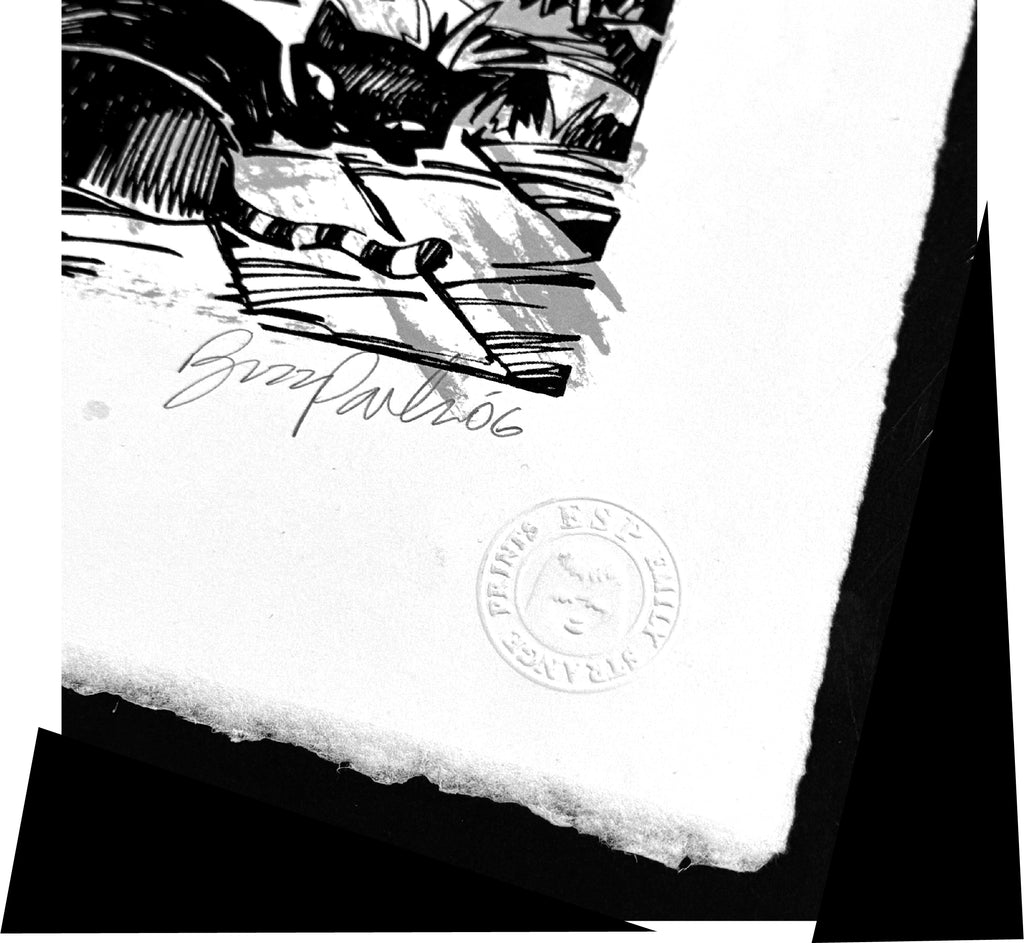 Emgraven 13th Anniversary Serigraph Emily the Strange RARE Art Print