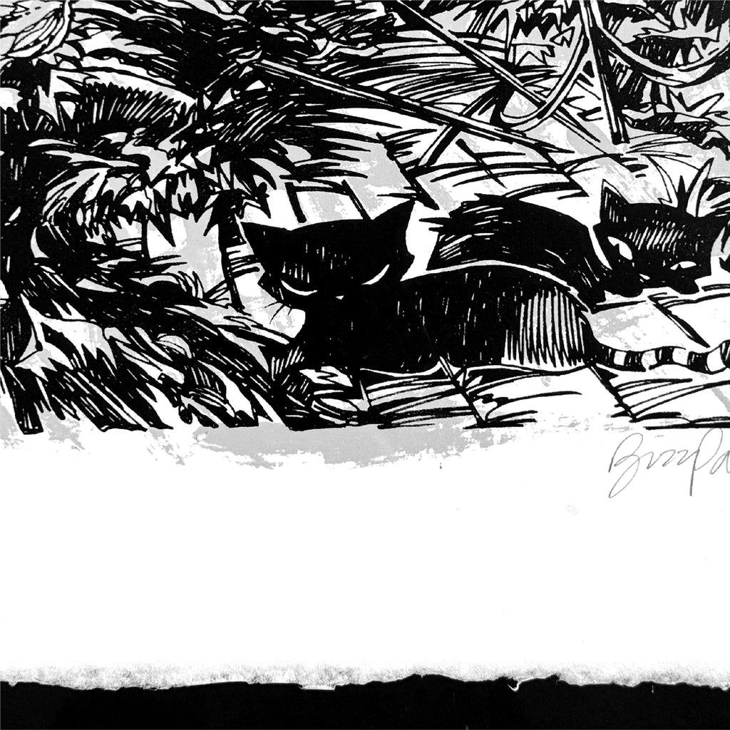 Emgraven 13th Anniversary Serigraph Emily the Strange RARE Art Print