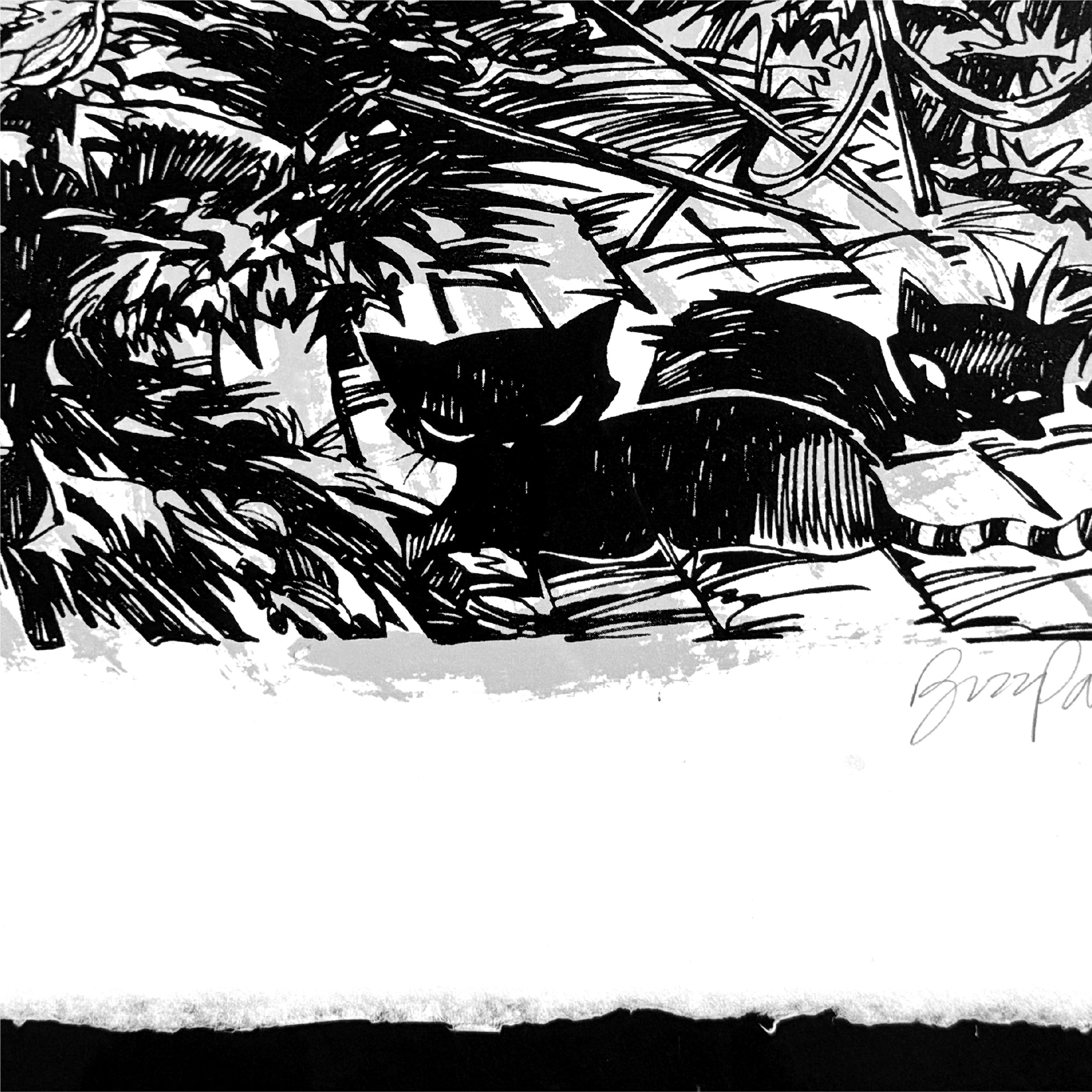 Emgraven 13th Anniversary Serigraph Emily the Strange RARE Art Print