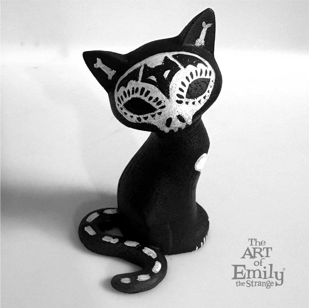 Calavera Kitty Gem 2 Mystery Hand Cast