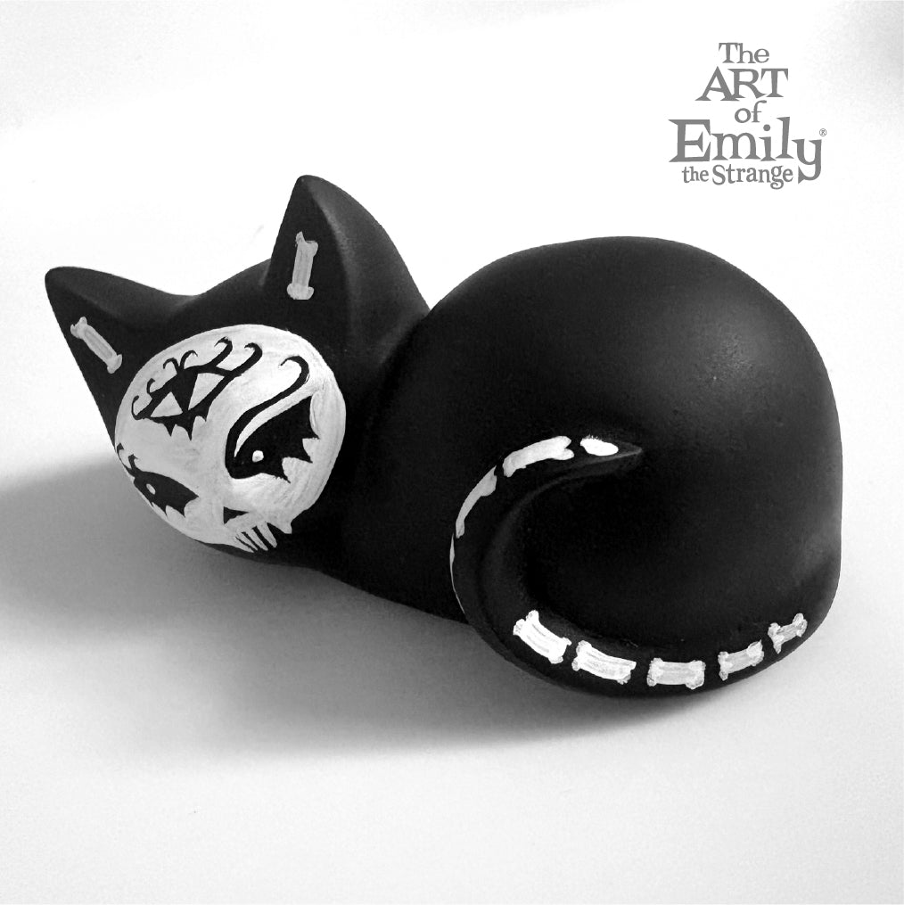 Calavera Kitty Gem 5 Minx Hand Cast