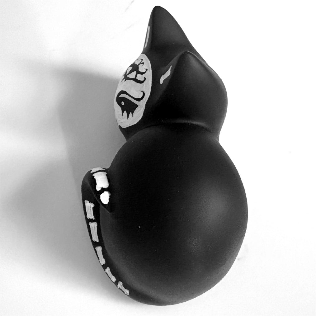 Calavera Kitty Gem 5 Minx Hand Cast