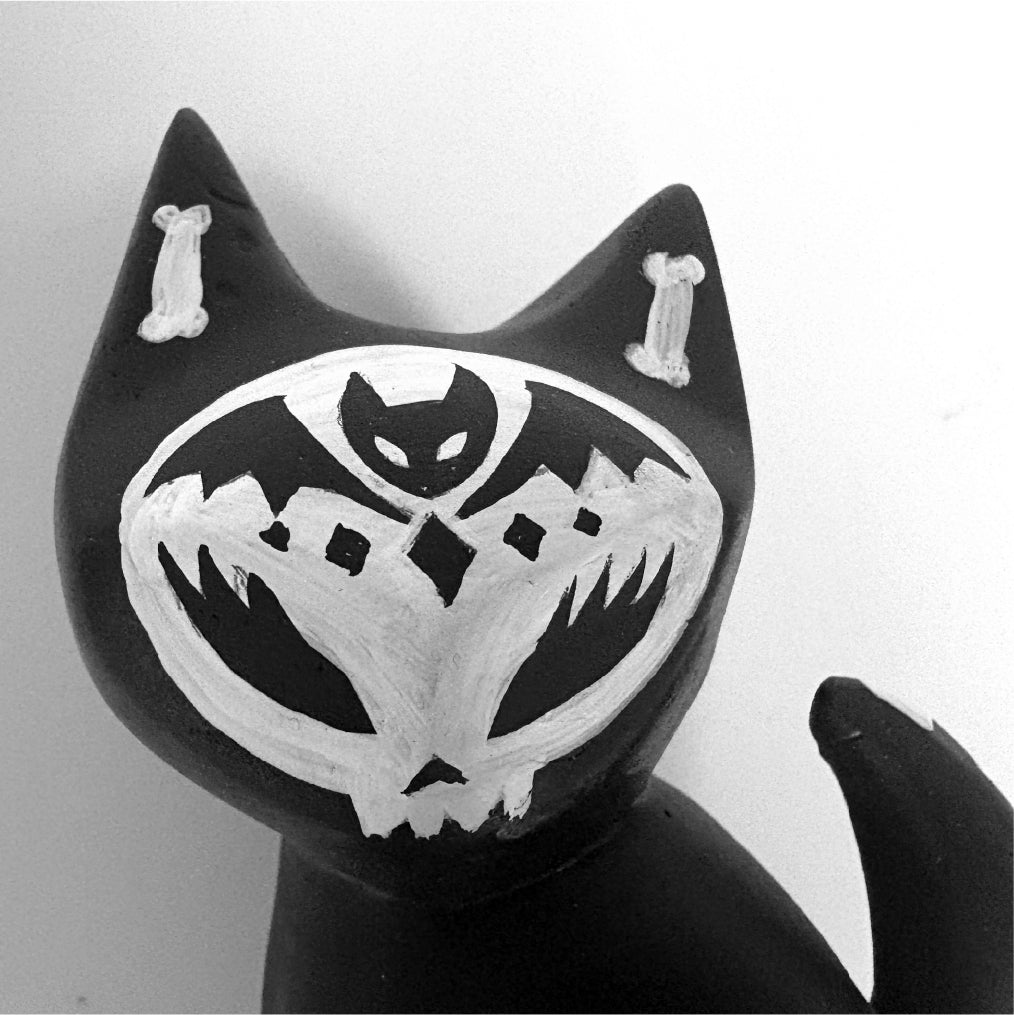 Calavera Kitty Gem 4 Roxanne Hand Cast