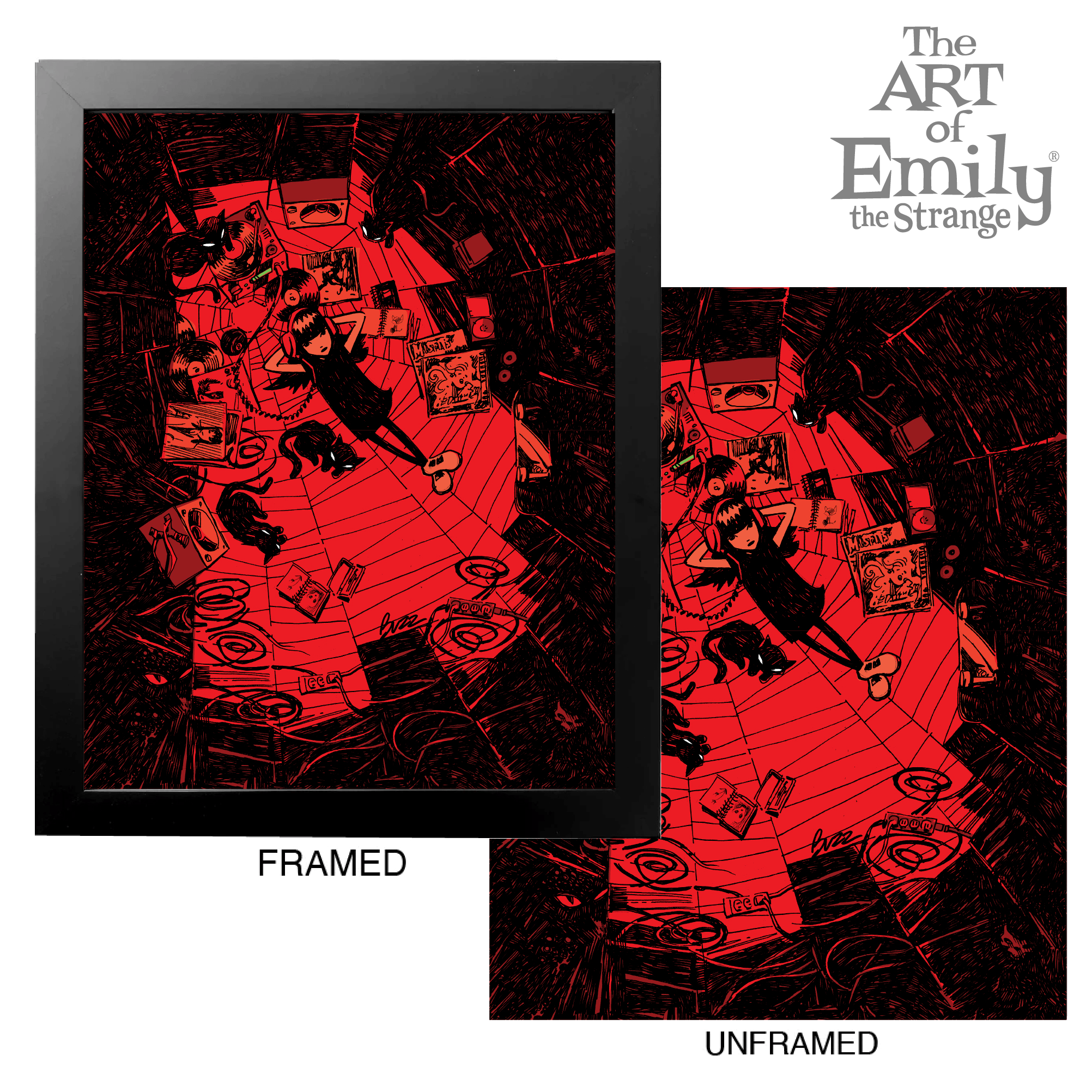 Bedroom Floor Again Art Print Framed or Unframed