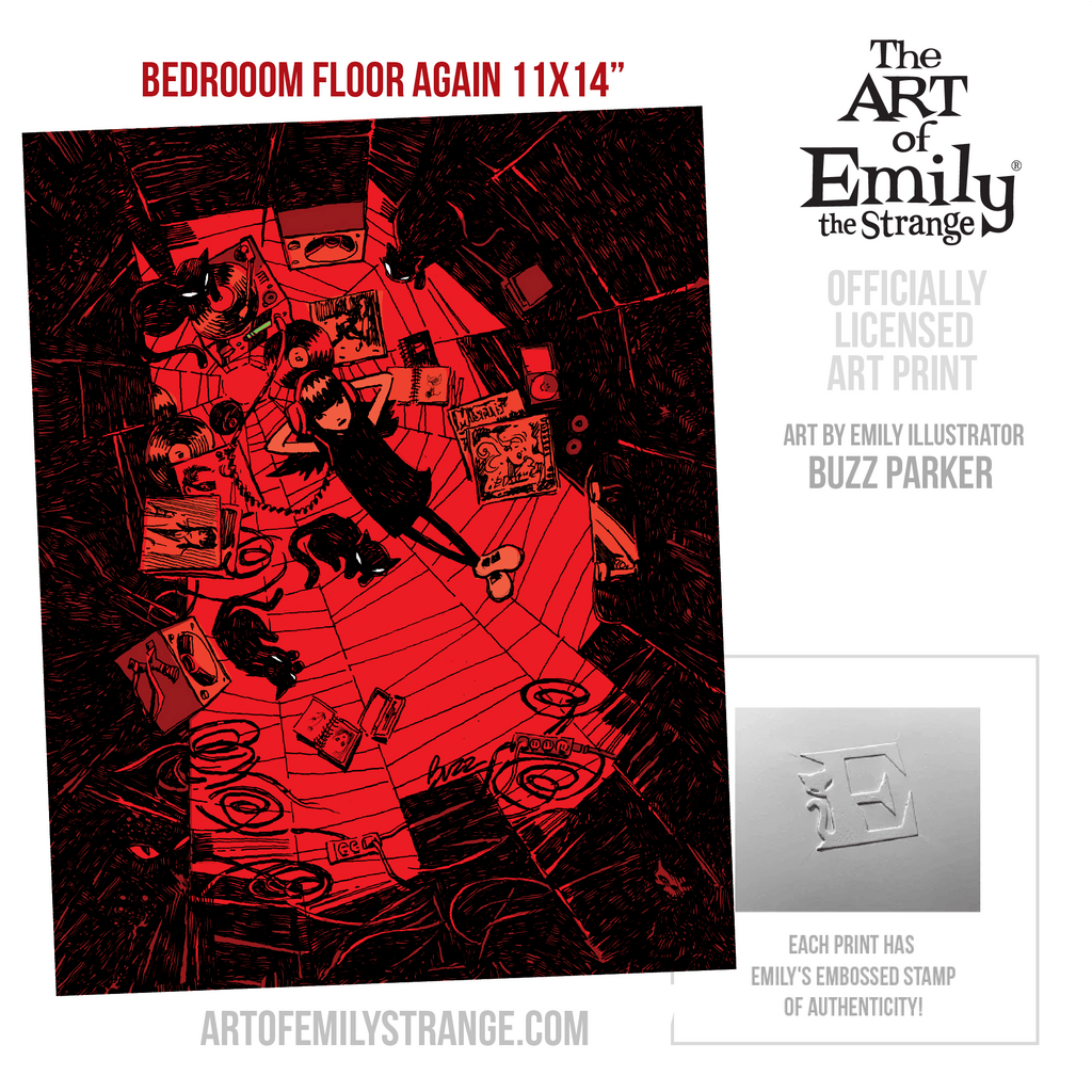 Bedroom Floor Again Art Print Framed or Unframed