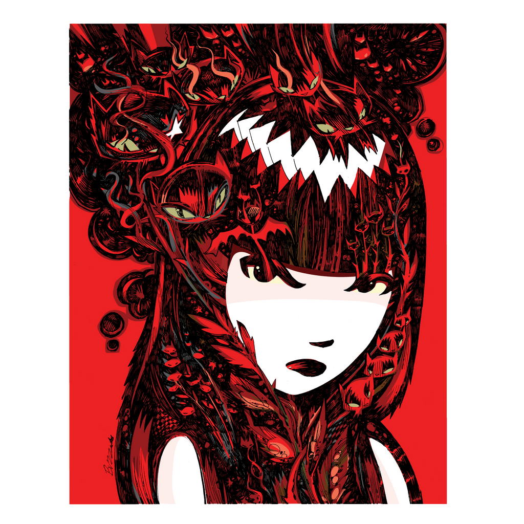 Stranger Art Print Framed or Unframed