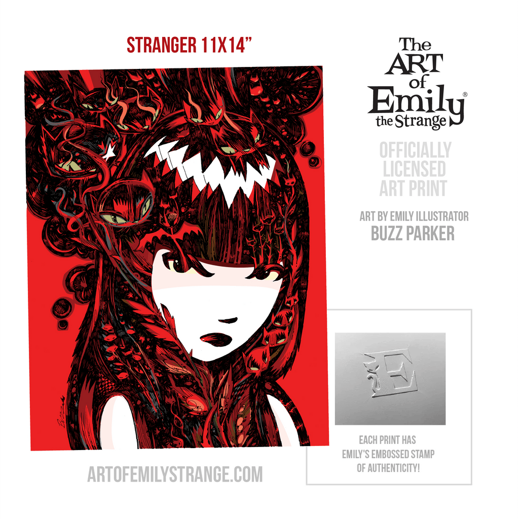 Stranger Art Print Framed or Unframed