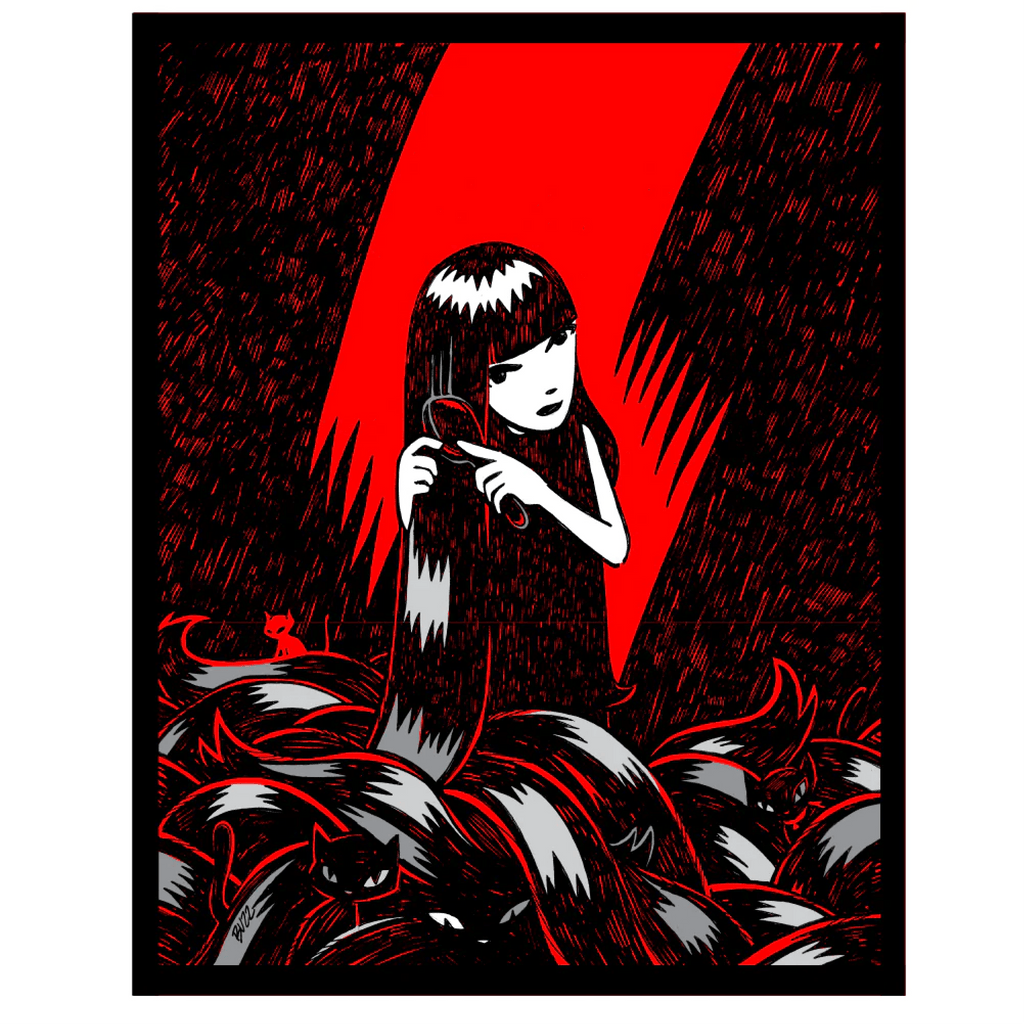 1000 Brushed Before Midnight Art Print Framed or Unframed