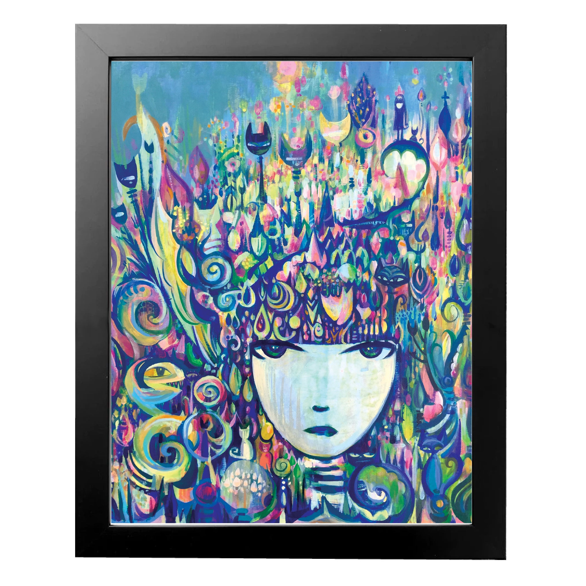 Strange Garden Emily The Strange Art Print Framed or Unframed