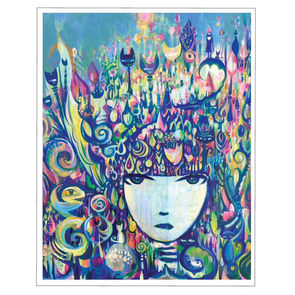 Strange Garden Emily The Strange Art Print Framed or Unframed