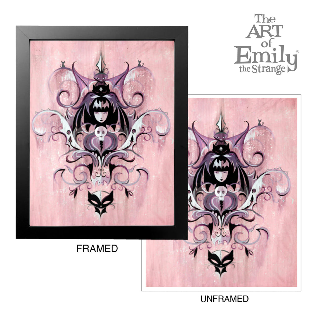 Power of Strange Emily The Strange Art Print Framed or Unframed