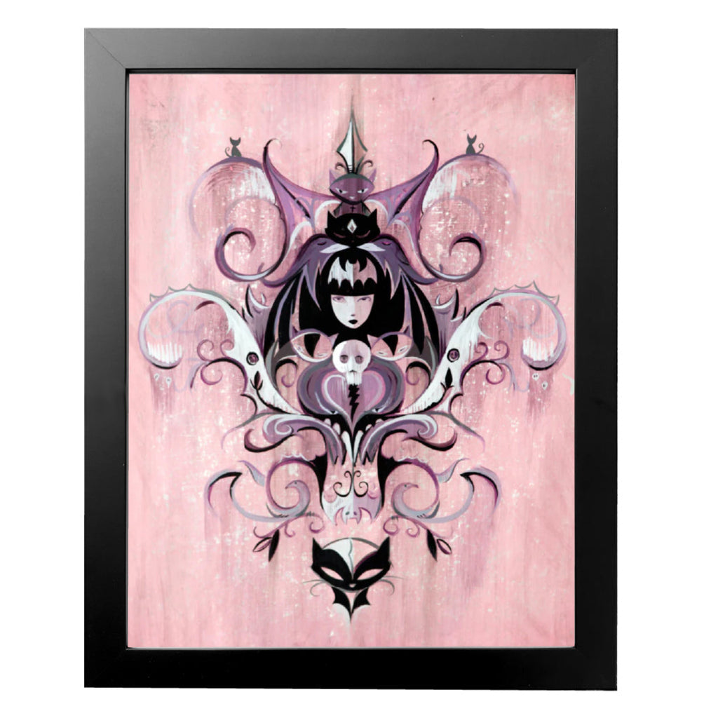 Power of Strange Emily The Strange Art Print Framed or Unframed