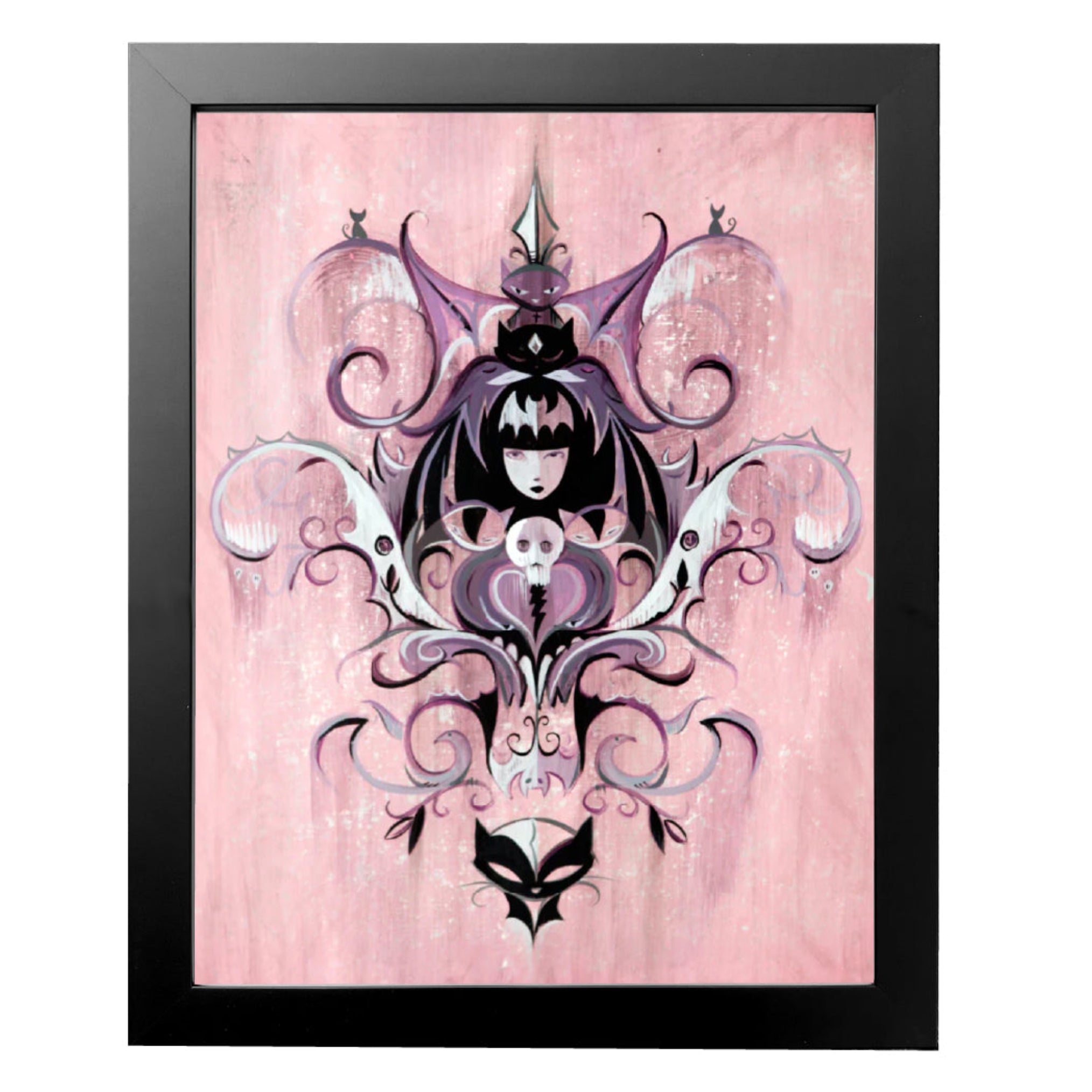 Power of Strange Emily The Strange Art Print Framed or Unframed