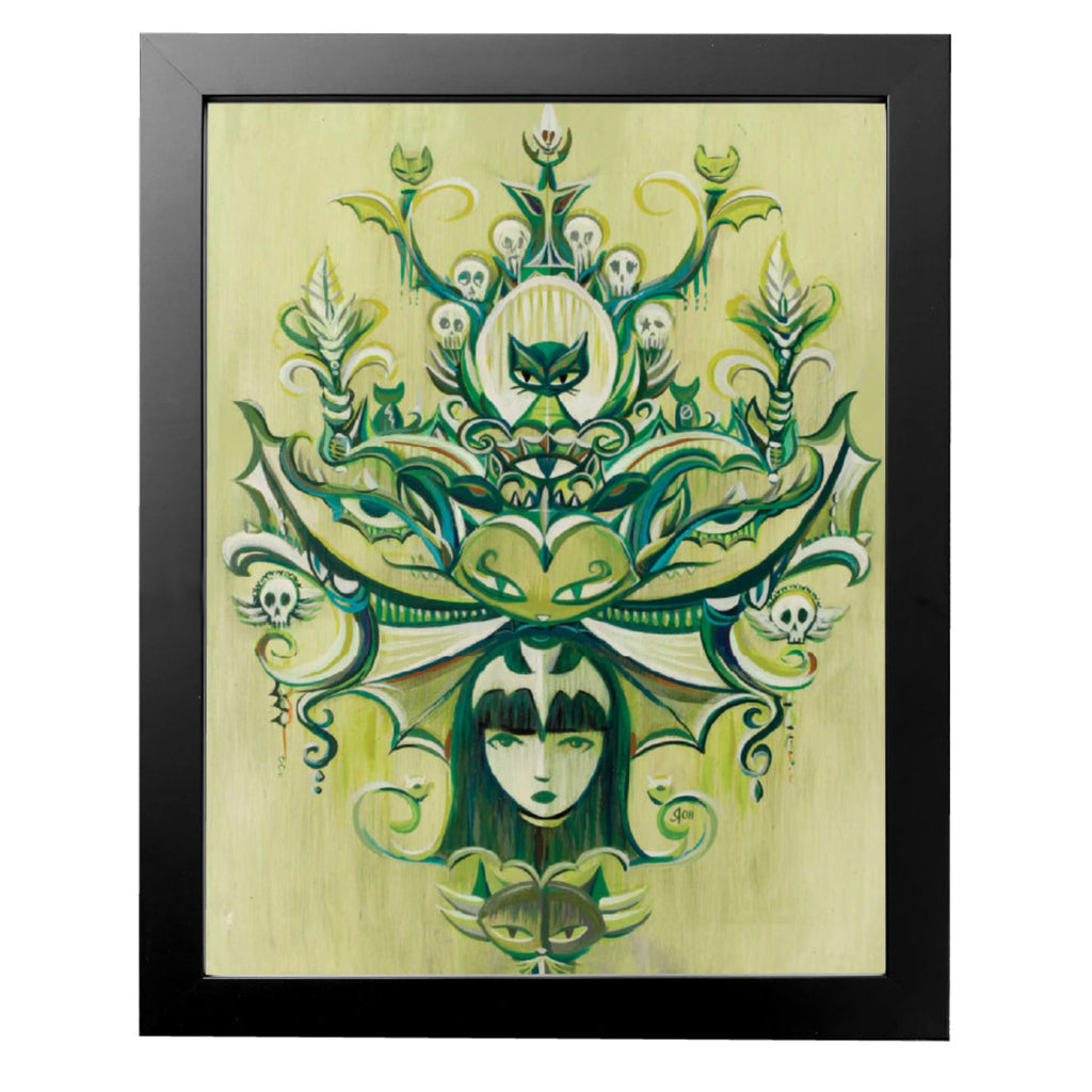 Wizard Of Odd Emily The Strange Art Print Framed or Unframed