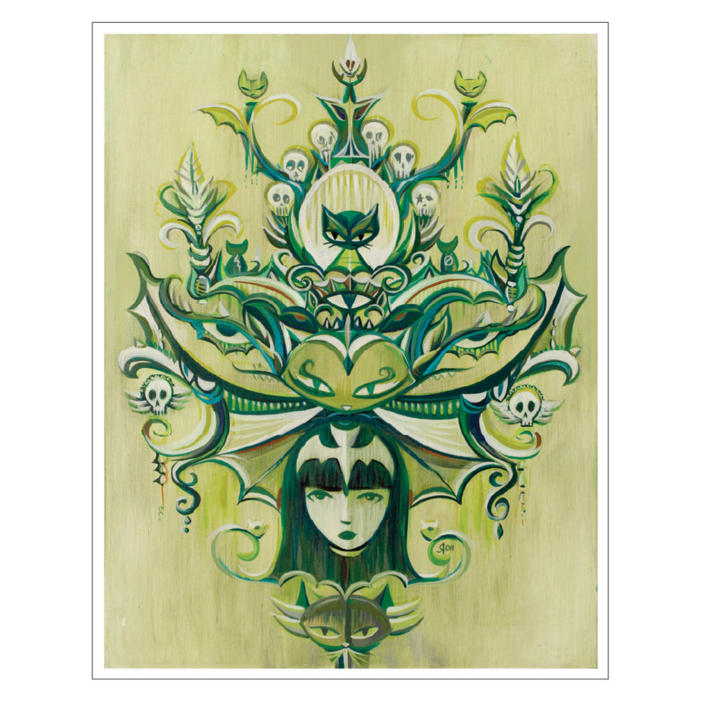 Wizard Of Odd Emily The Strange Art Print Framed or Unframed