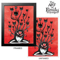 Grow Your Own Emily The Strange Art Print Framed or Unframed